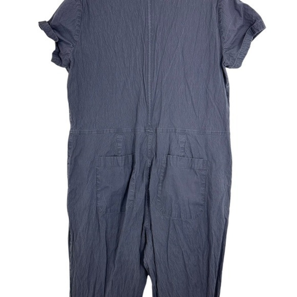Bridge &‎ Burn Women's Size XL Grey Utility Jumpsuit Boilersuit Short Sleeve - Picture 8 of 12